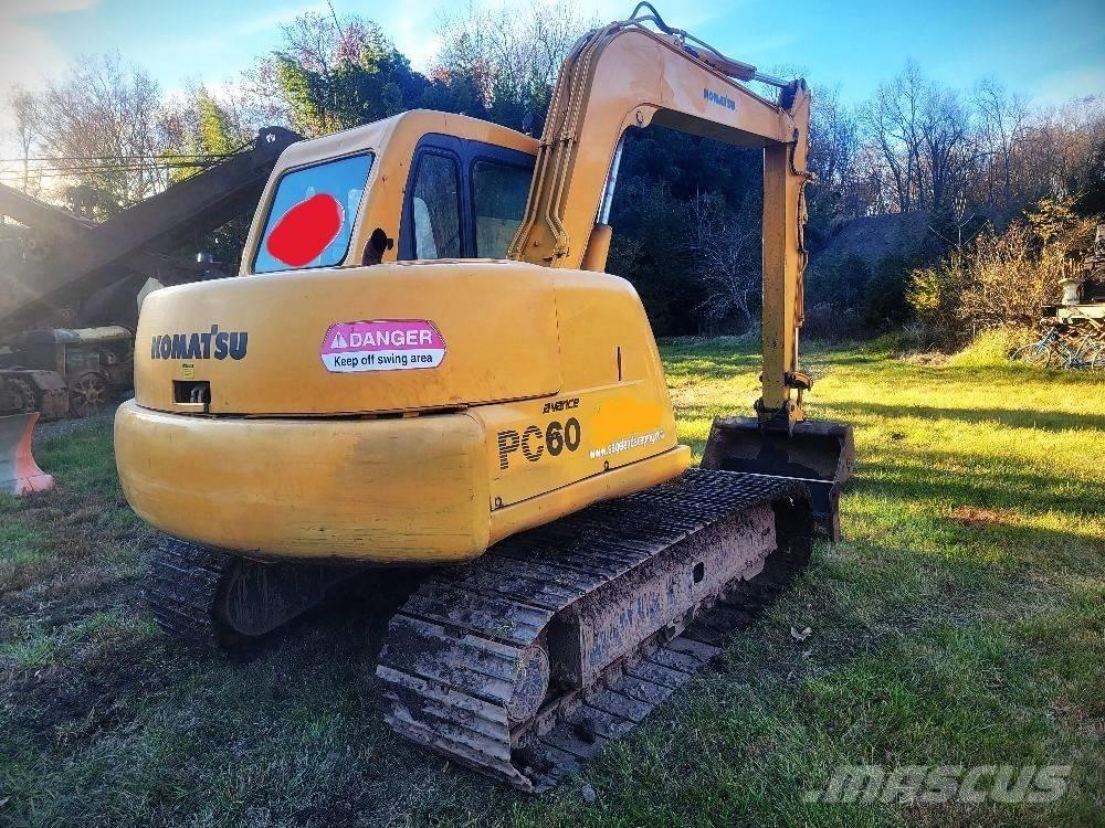 Komatsu PC 60-7E Bandgrävare