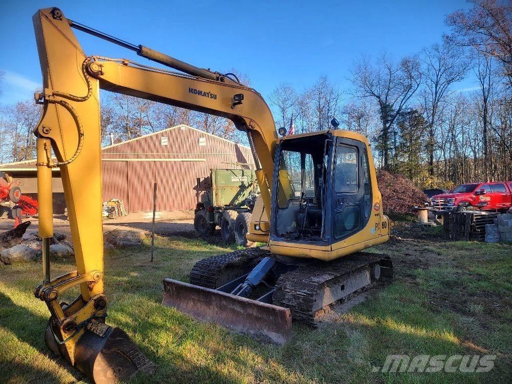 Komatsu PC 60-7E Bandgrävare