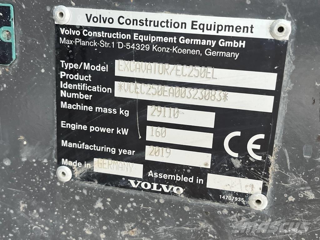 Volvo EC 250 EL Bandgrävare