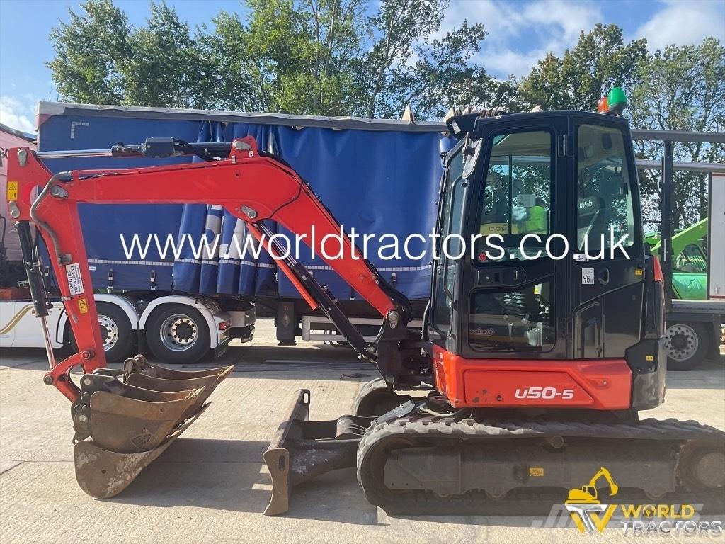 Kubota U 50-5 Minigrävare < 7t