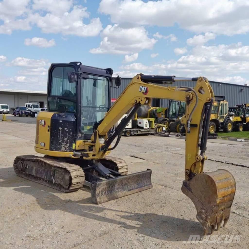 CAT 303CR Minigrävare < 7t