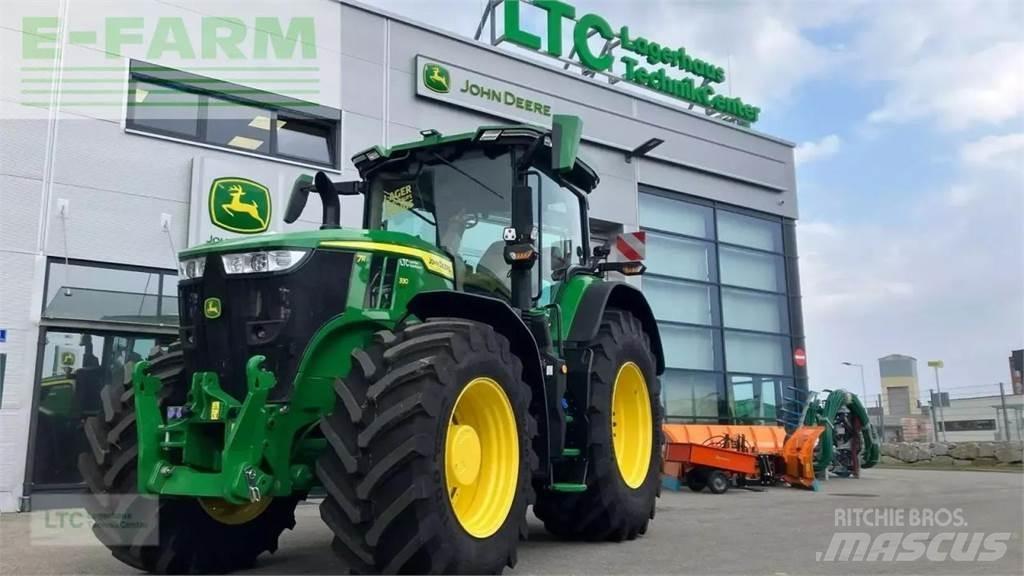 John Deere 7r 330 Traktorer