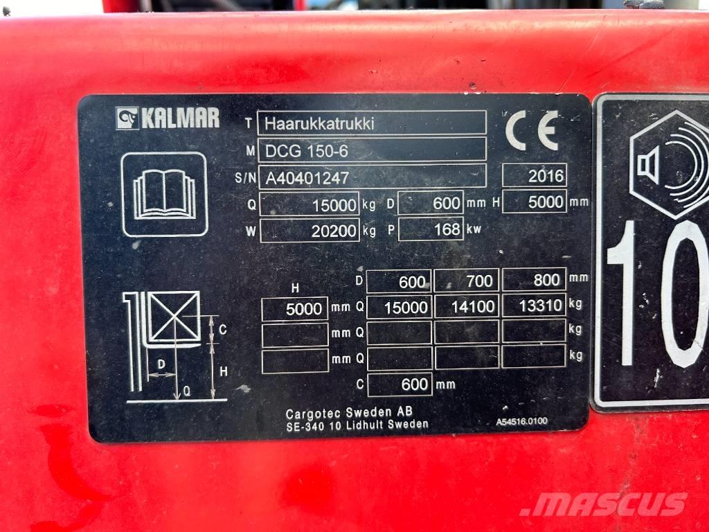 Kalmar DCG150-6 Dieselmotviktstruckar