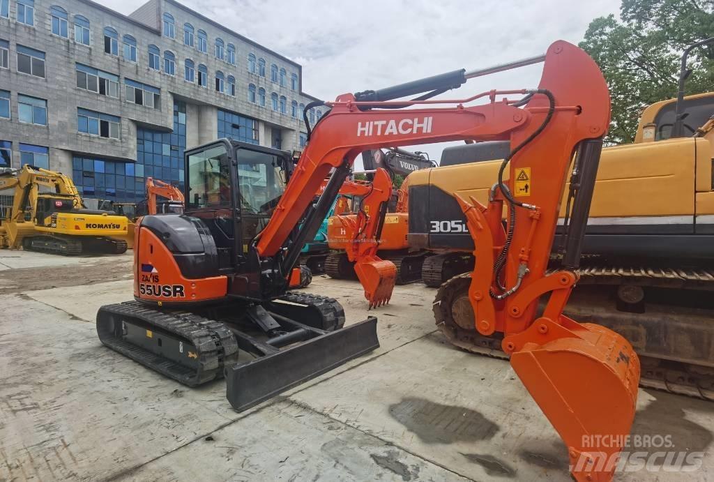Hitachi ZX55U-5A Minigrävare < 7t