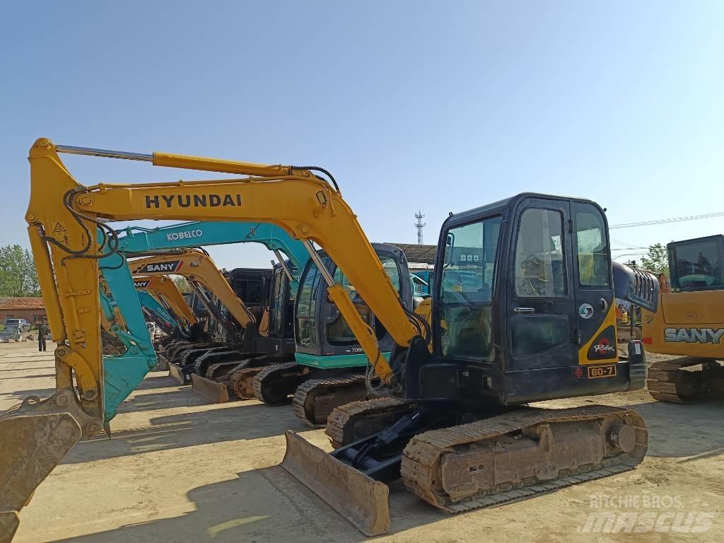 Hyundai R 60-7 Minigrävare < 7t