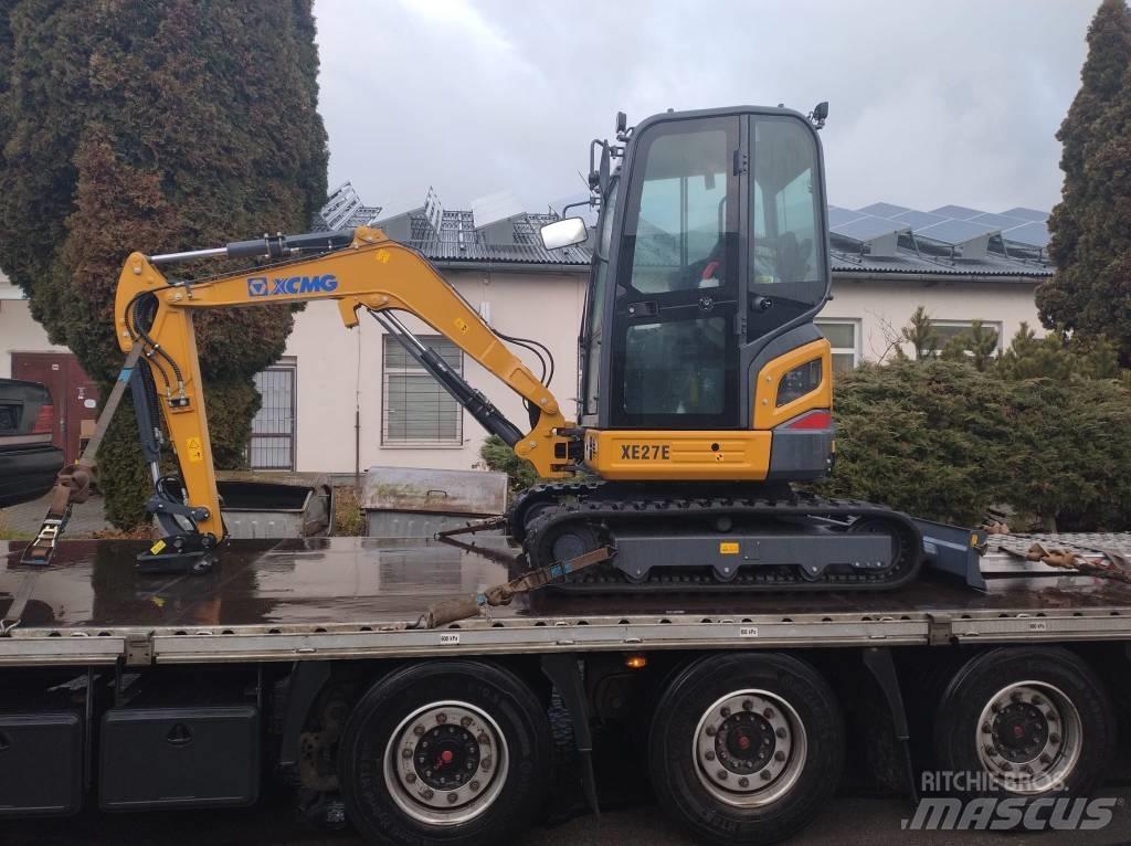 XCMG XE 27 E Minigrävare < 7t