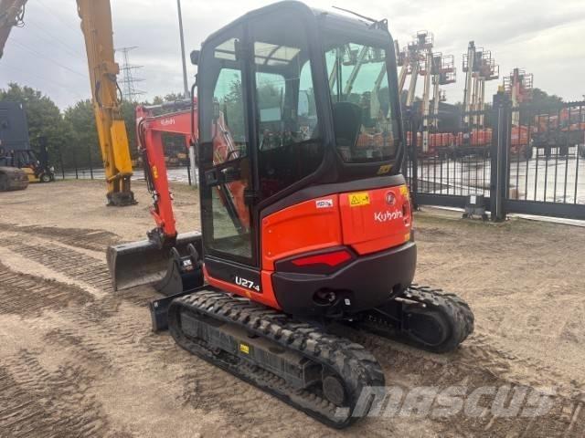 Kubota U 27-4 Minigrävare < 7t