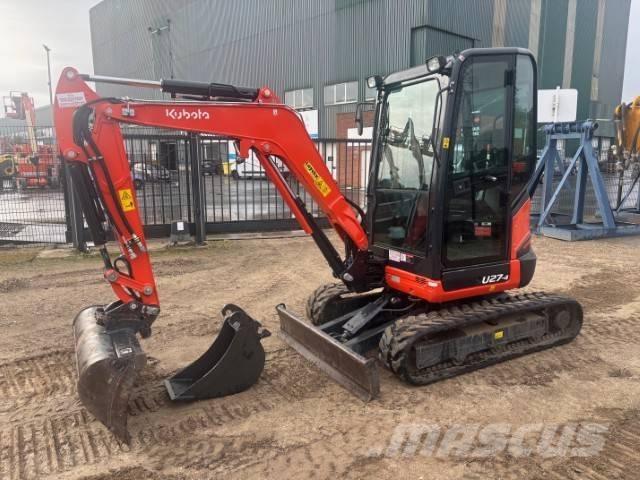 Kubota U 27-4 Minigrävare < 7t