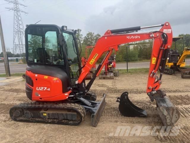 Kubota U 27-4 Minigrävare < 7t