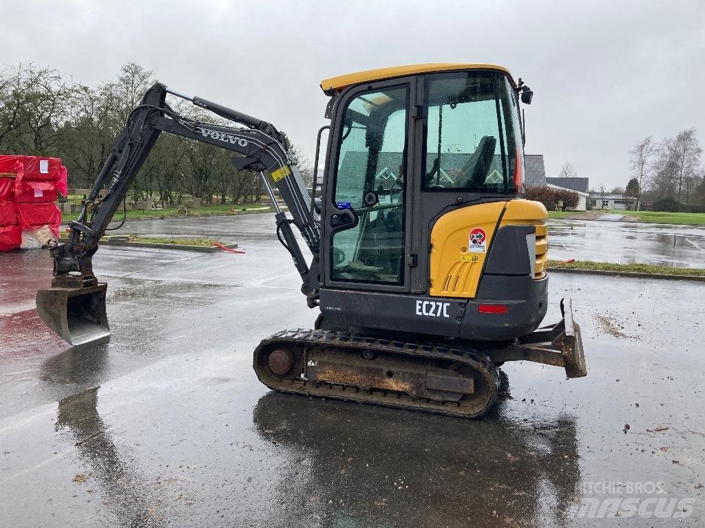 Volvo Ec27 Minigrävare < 7t