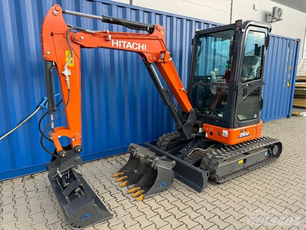 Hitachi ZX 26 U-6 Minigrävare < 7t