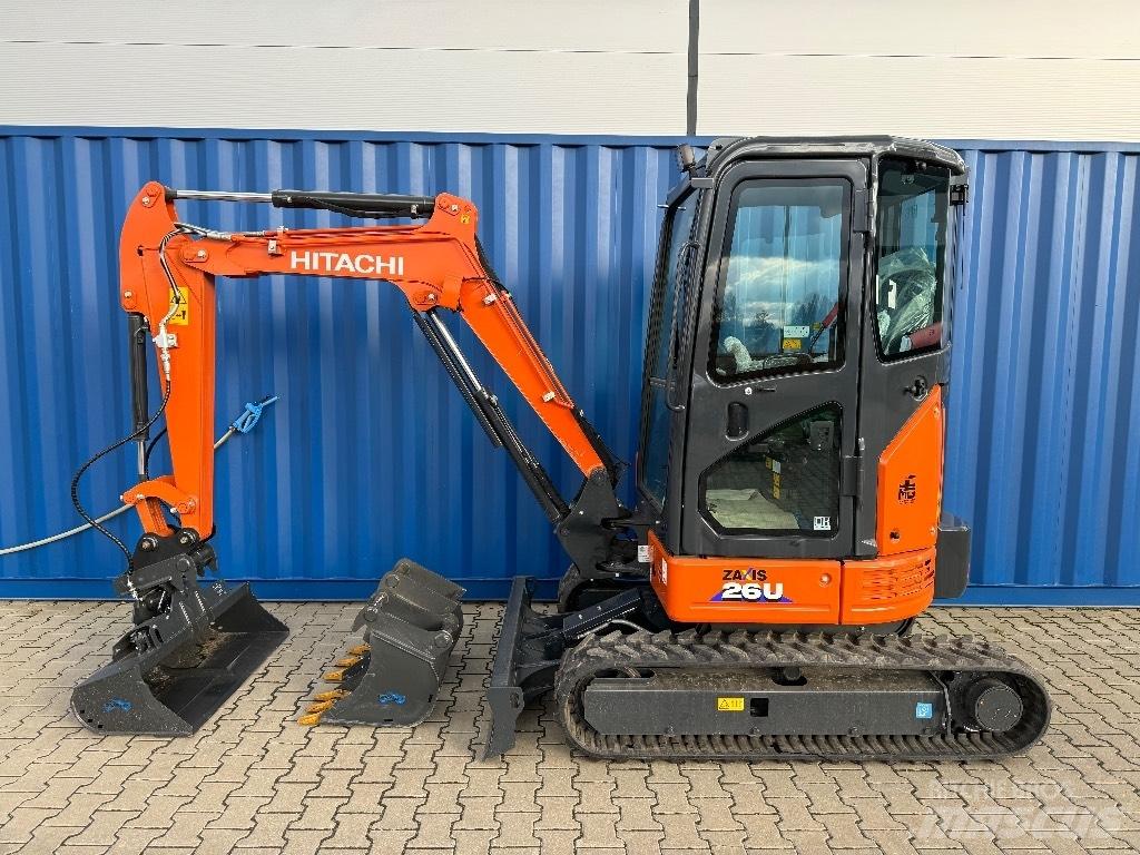 Hitachi ZX 26 U-6 Minigrävare < 7t