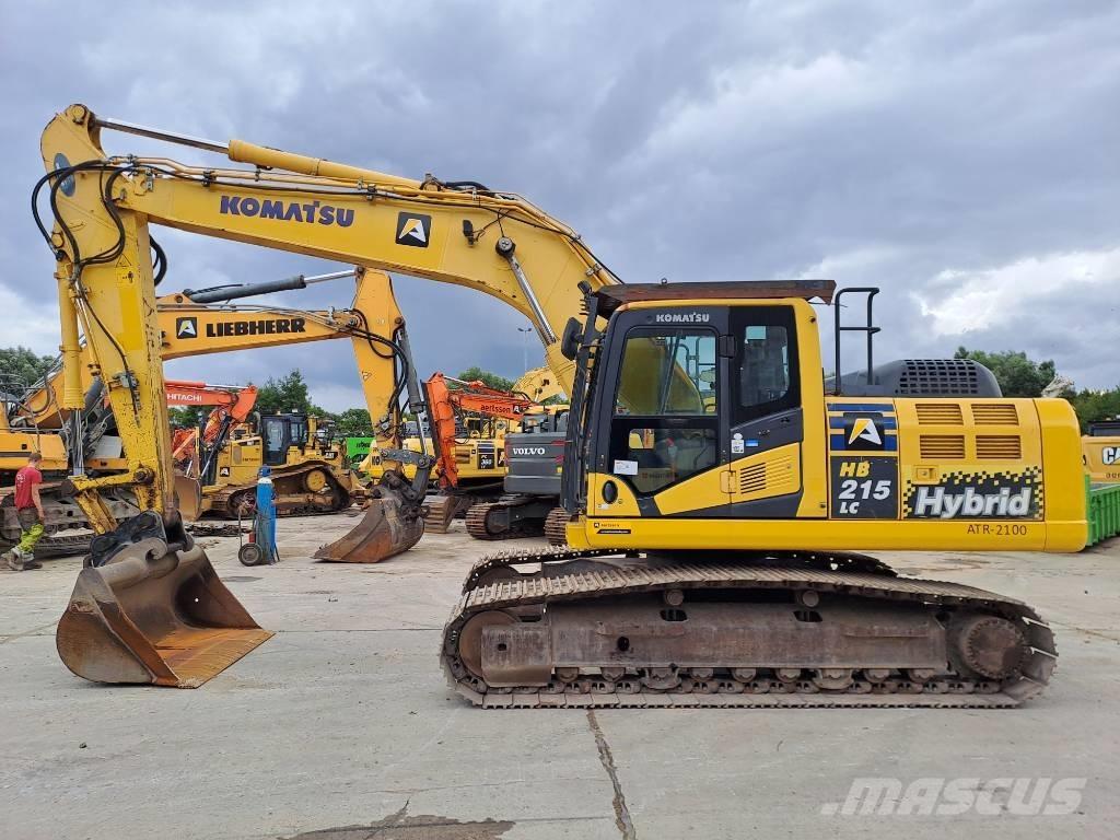 Komatsu HB215LC-2 Bandgrävare