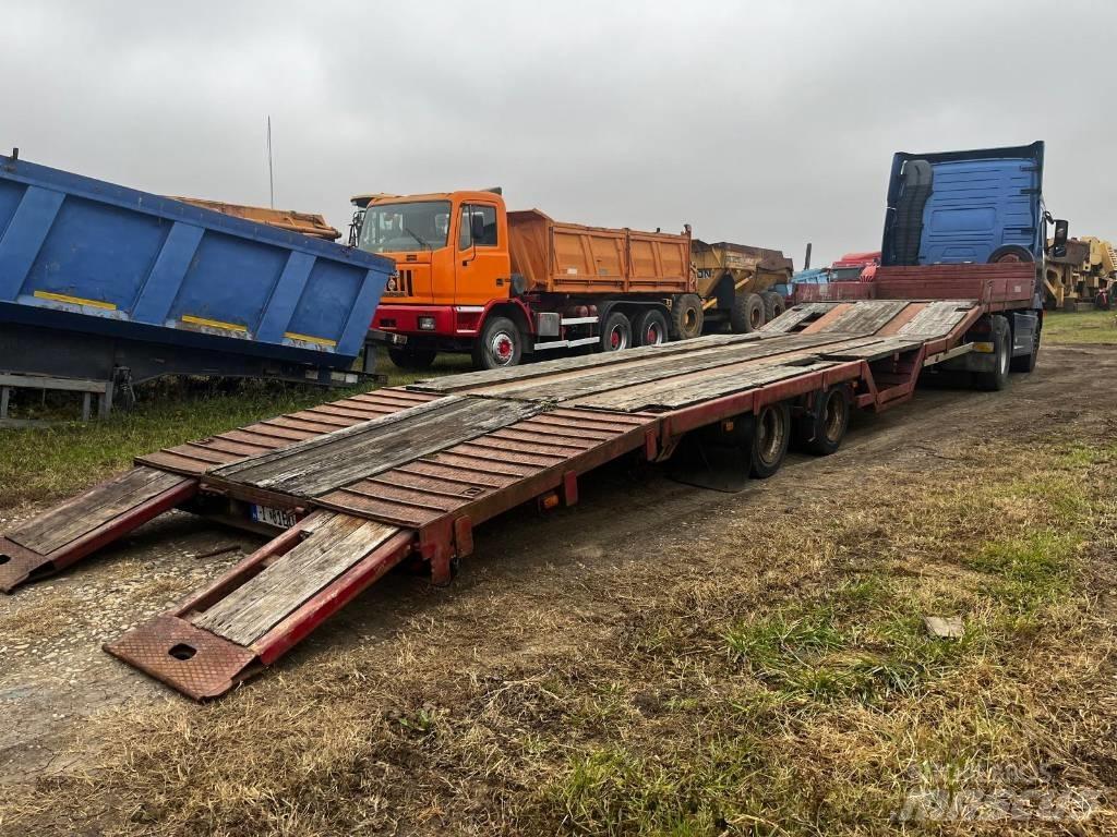 Demmler Wertingen Låg lastande semi trailer