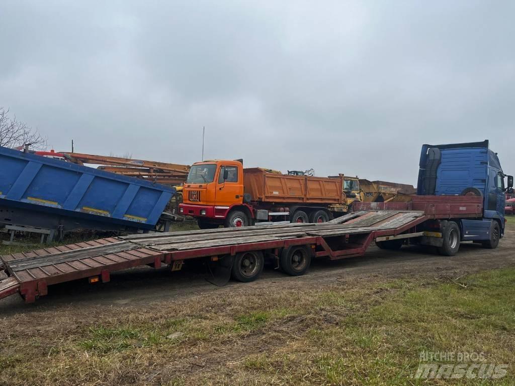 Demmler Wertingen Låg lastande semi trailer