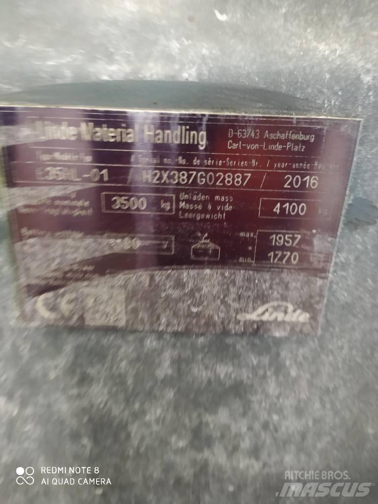 Linde E 35 HL Elmotviktstruckar