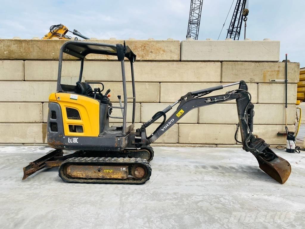 Volvo EC 18 C Minigrävare < 7t