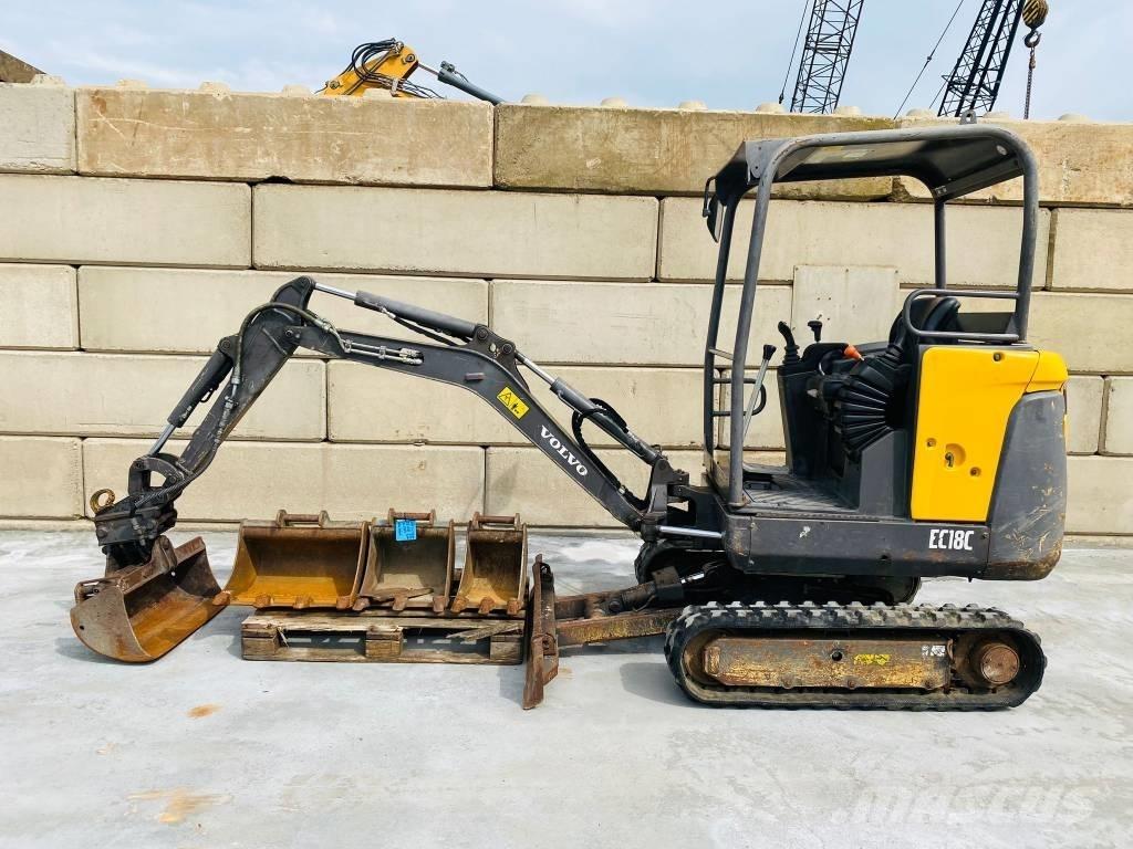 Volvo EC 18 C Minigrävare < 7t