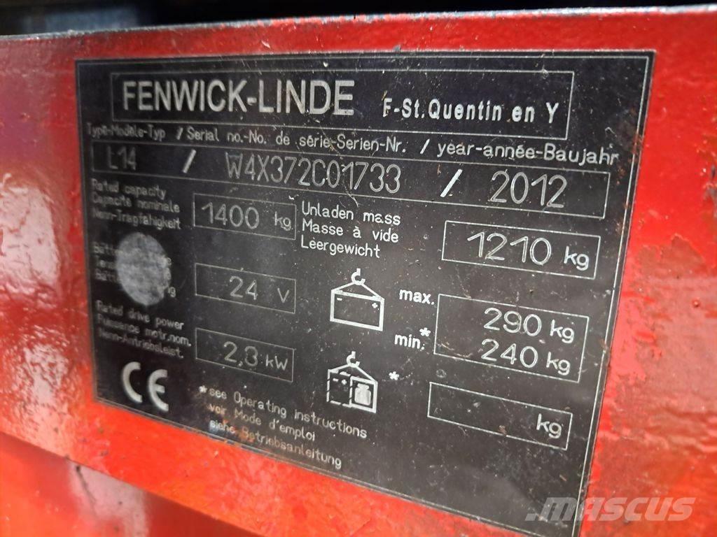 Linde L14 Staplare-led
