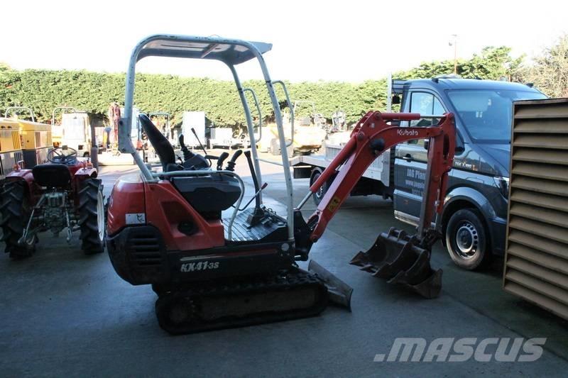 Kubota KX 41-3 S Minigrävare < 7t