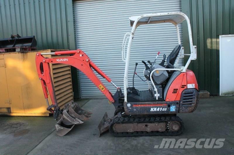 Kubota KX 41-3 S Minigrävare < 7t