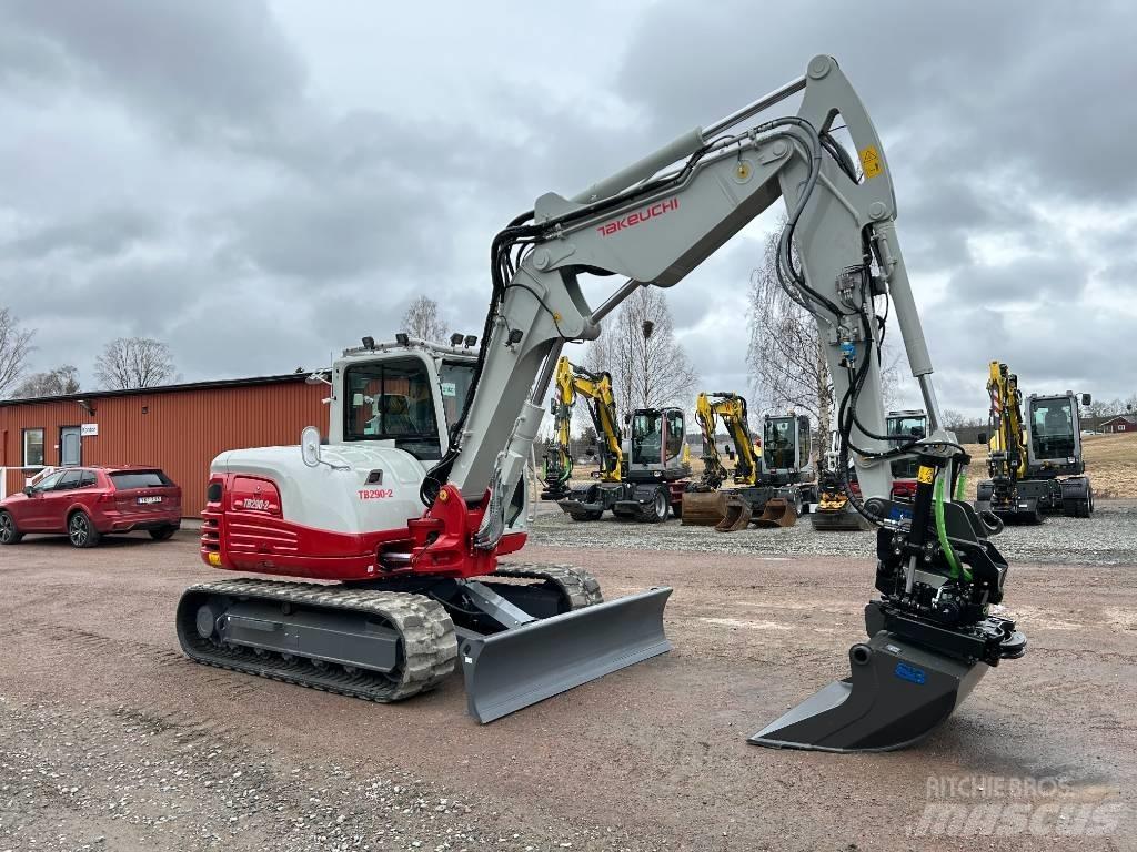 Takeuchi TB290 Midigrävmaskiner 7t - 12t