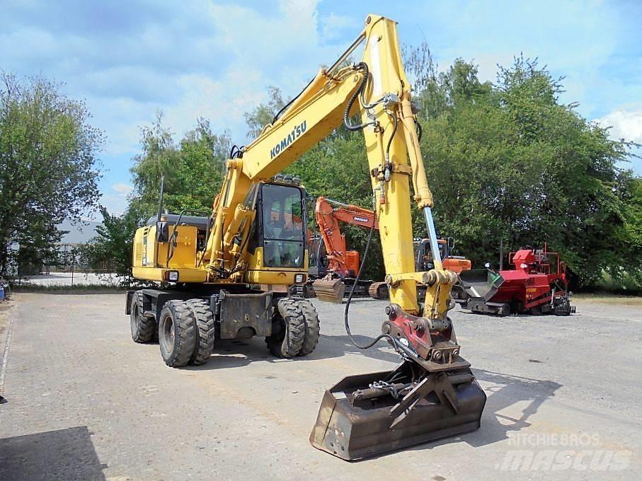 Komatsu PW 140-7 Hjulgrävare