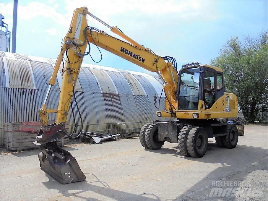 Komatsu PW 140-7 Hjulgrävare