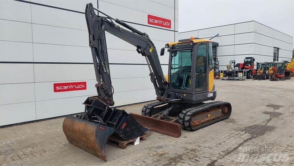 Volvo ECR50D Hjulgrävare