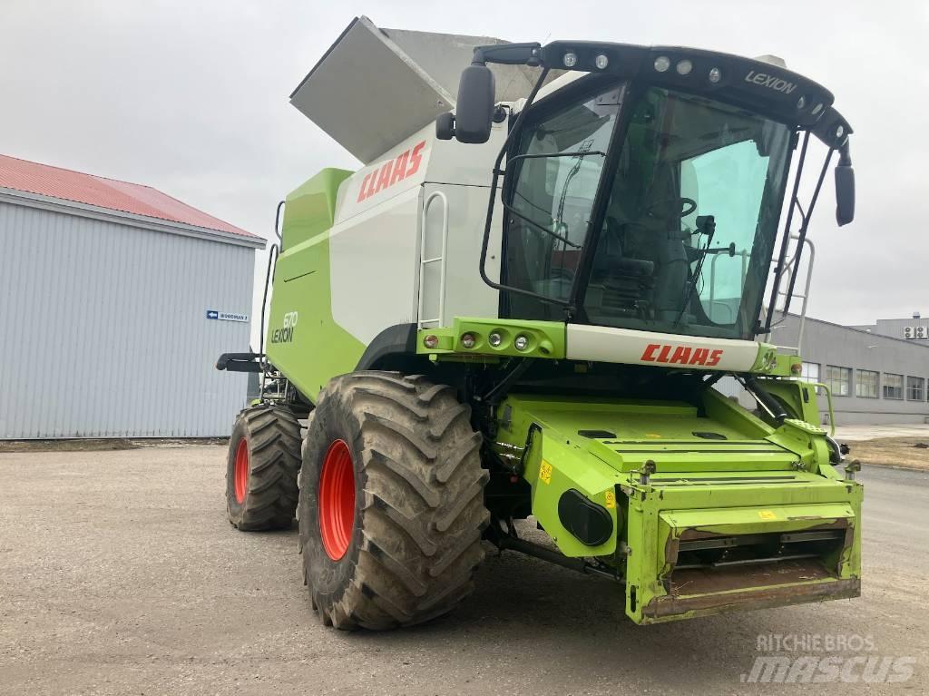 CLAAS Lexion 670 Skördetröskor