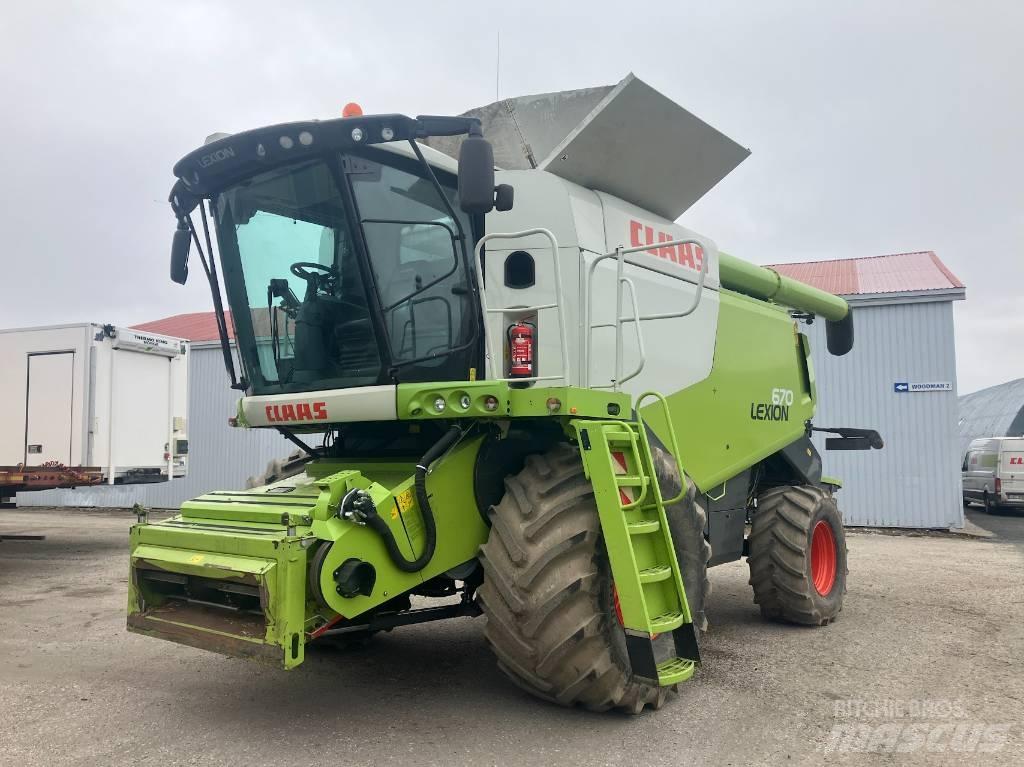 CLAAS Lexion 670 Skördetröskor