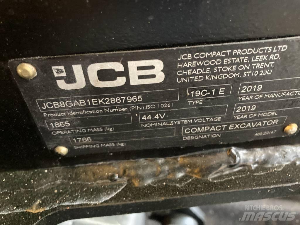 JCB 19 C-IE Minigrävare < 7t