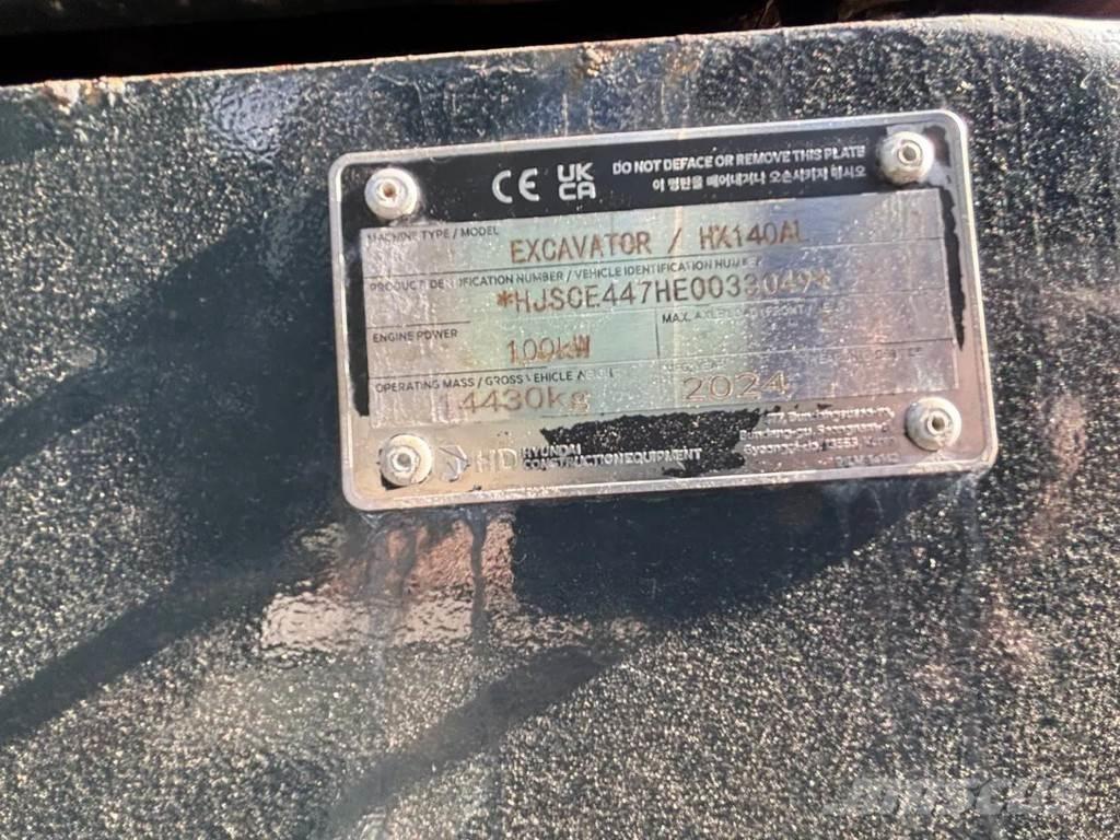 Hyundai HX140AL Bandgrävare