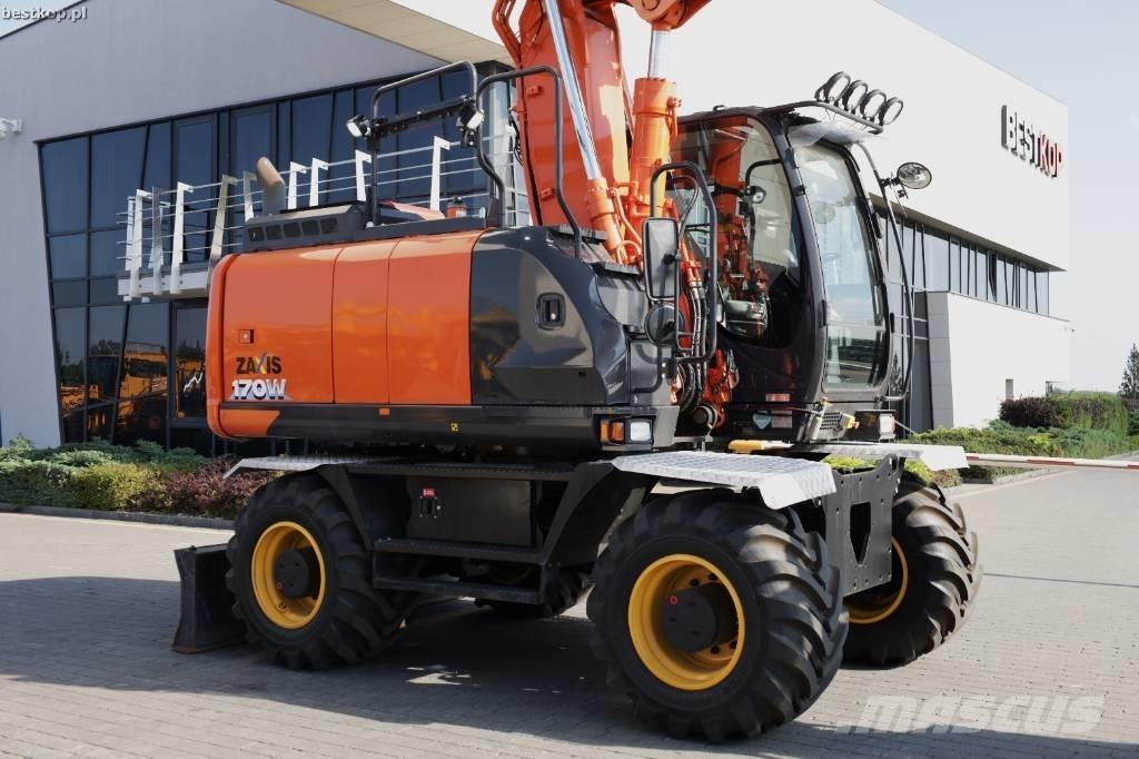 Hitachi ZX 170 W-6 Hjulgrävare
