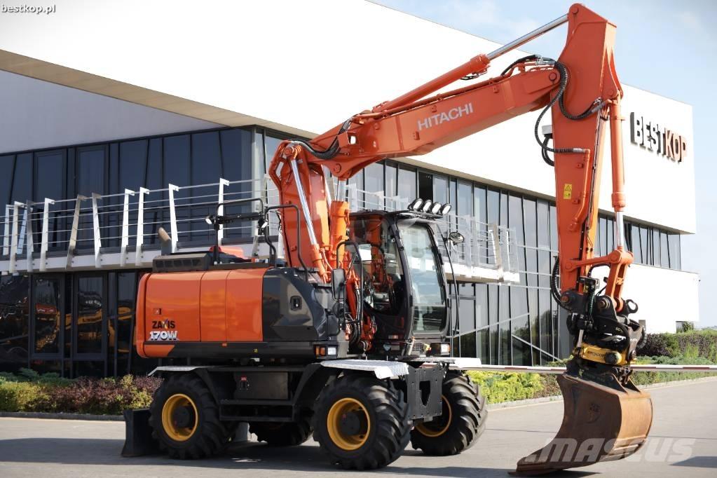 Hitachi ZX 170 W-6 Hjulgrävare