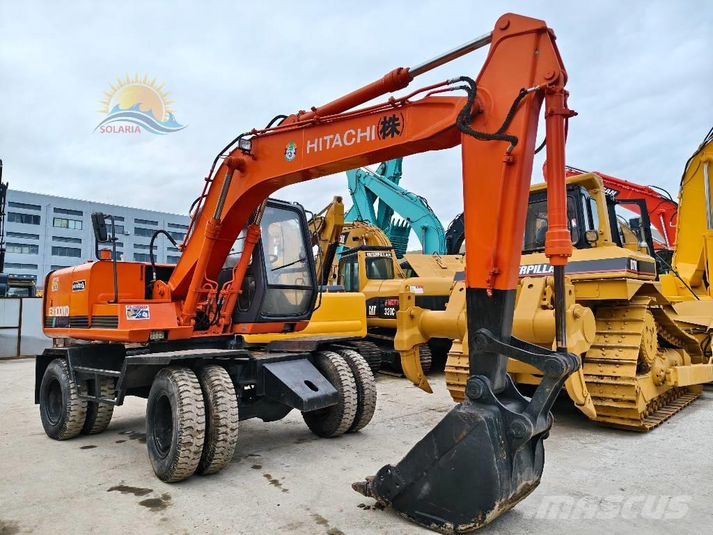 Hitachi EX 100 W D Hjulgrävare