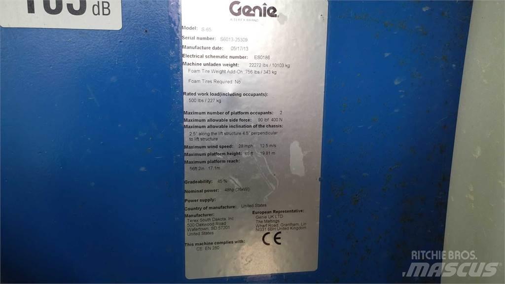 Genie S65 Teleskop bomliftar