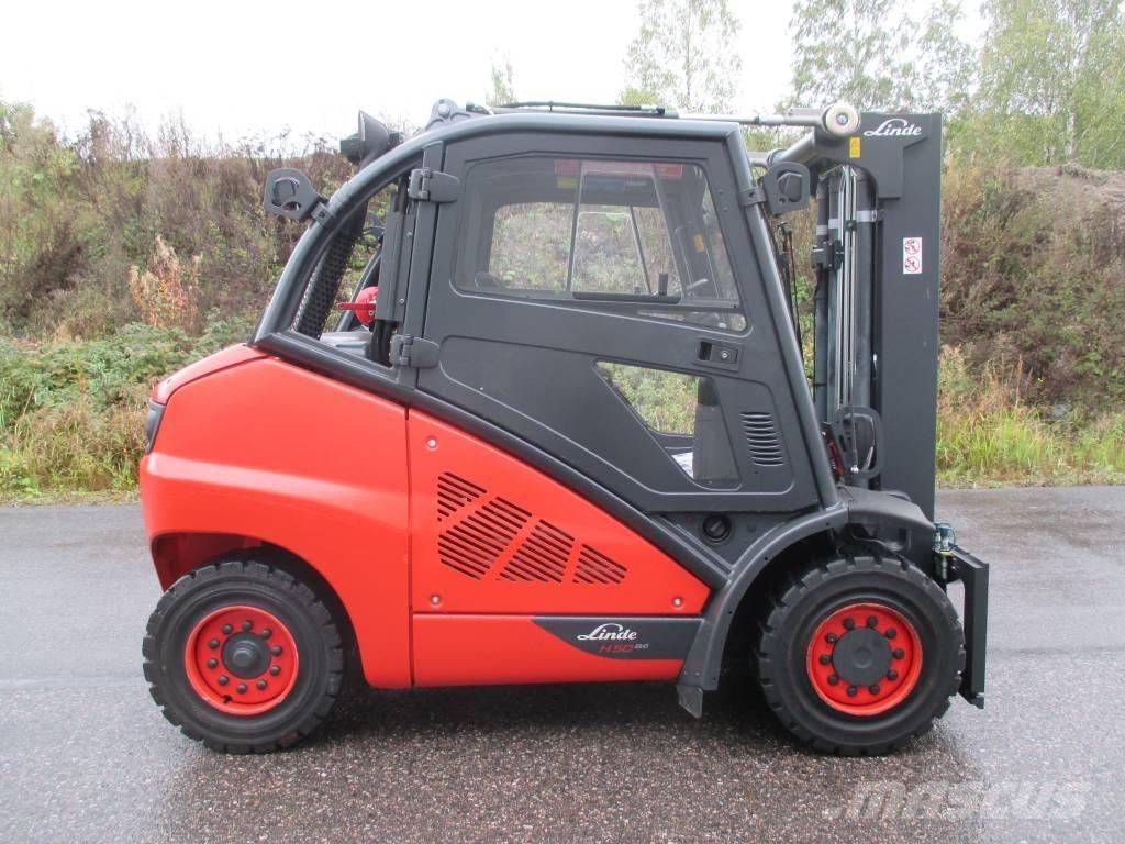 Linde H 50 D Dieselmotviktstruckar