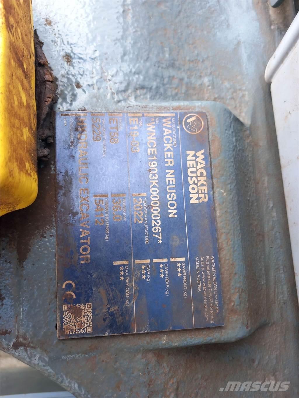 Wacker Neuson ET58 Bandgrävare