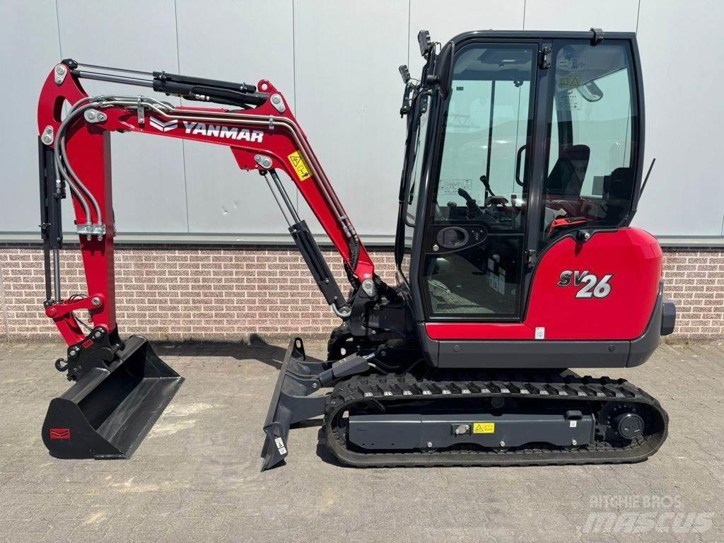 Yanmar SV26 Minigrävare < 7t