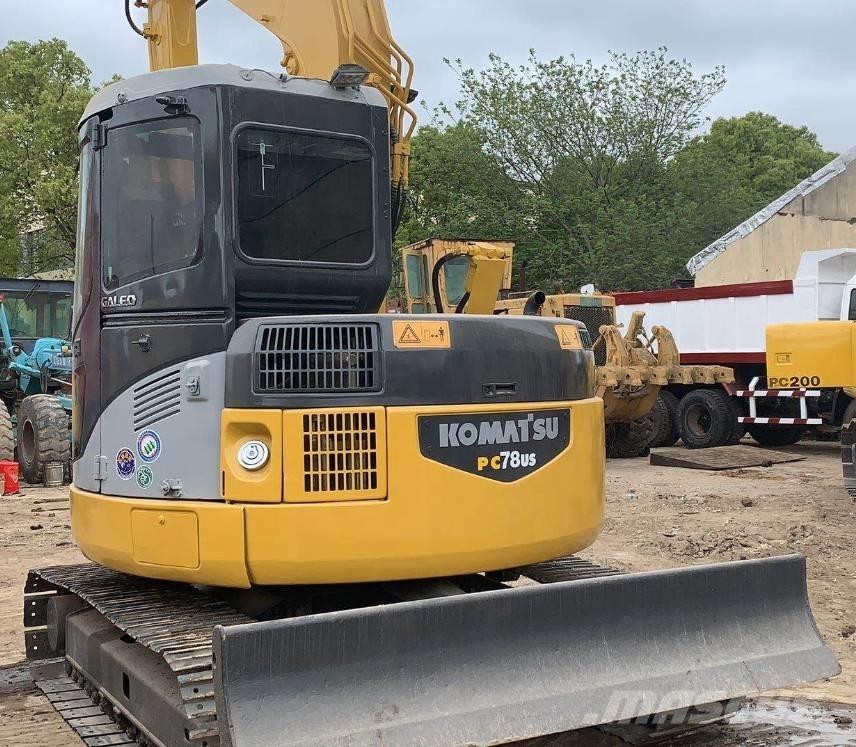 Komatsu pc78us Midigrävmaskiner 7t - 12t