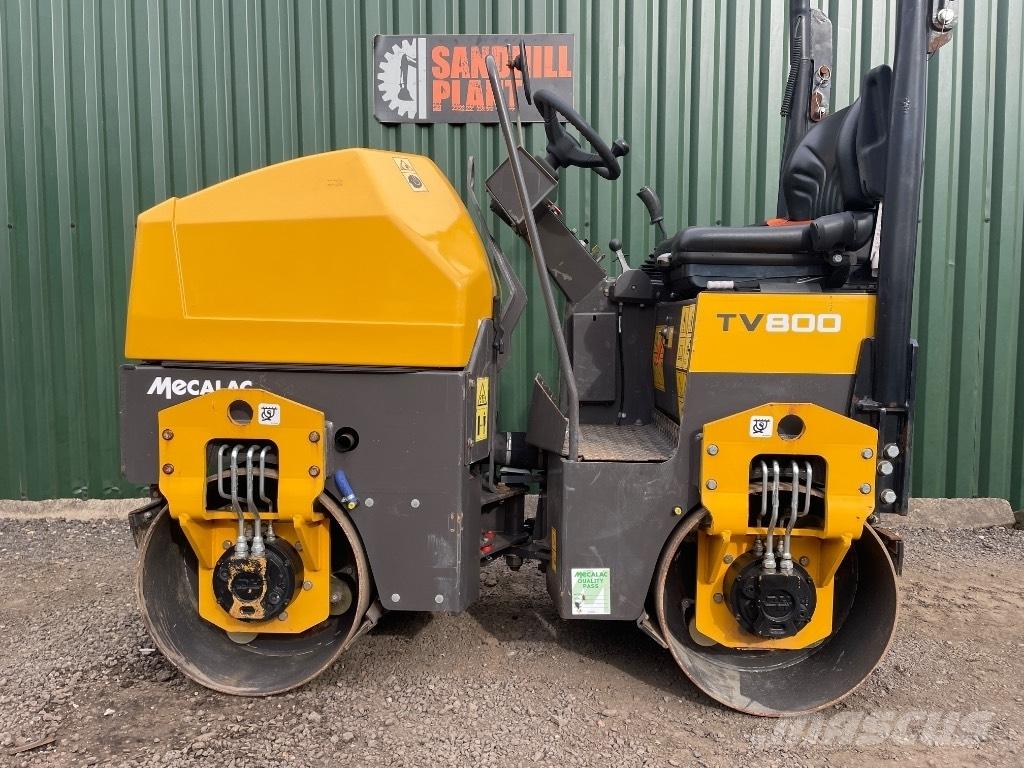 Mecalac TV 800 Tvåvalsvältar