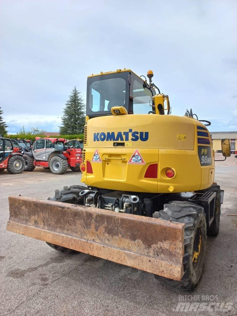 Komatsu PW 98 MR Hjulgrävare