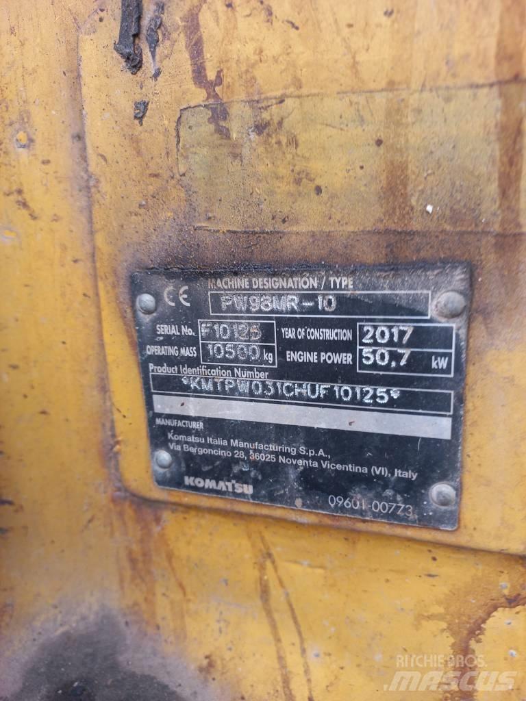 Komatsu PW 98 MR Hjulgrävare