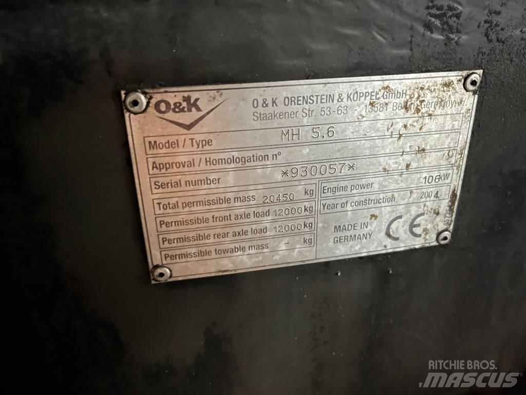 O&K MH 5.6 Hjulgrävare
