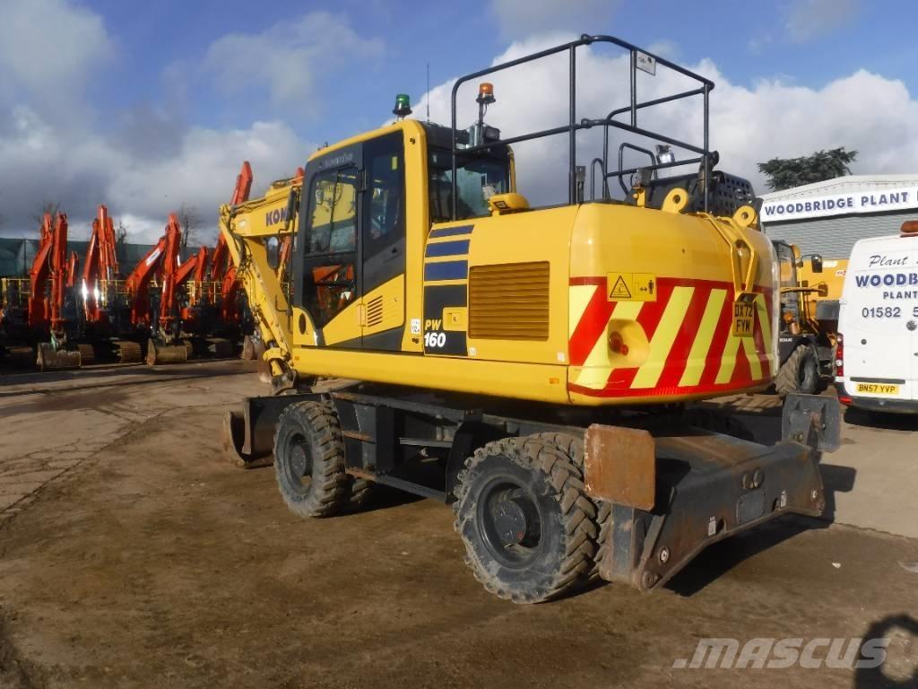Komatsu PW 160-11 Hjulgrävare