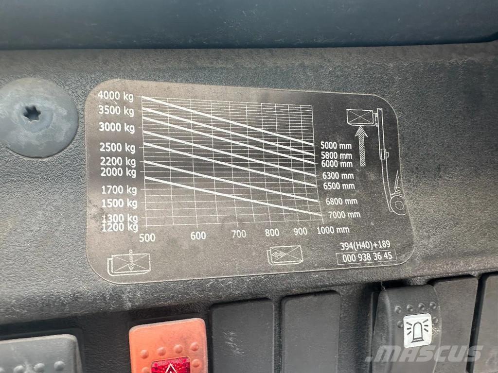 Linde H40D Dieselmotviktstruckar