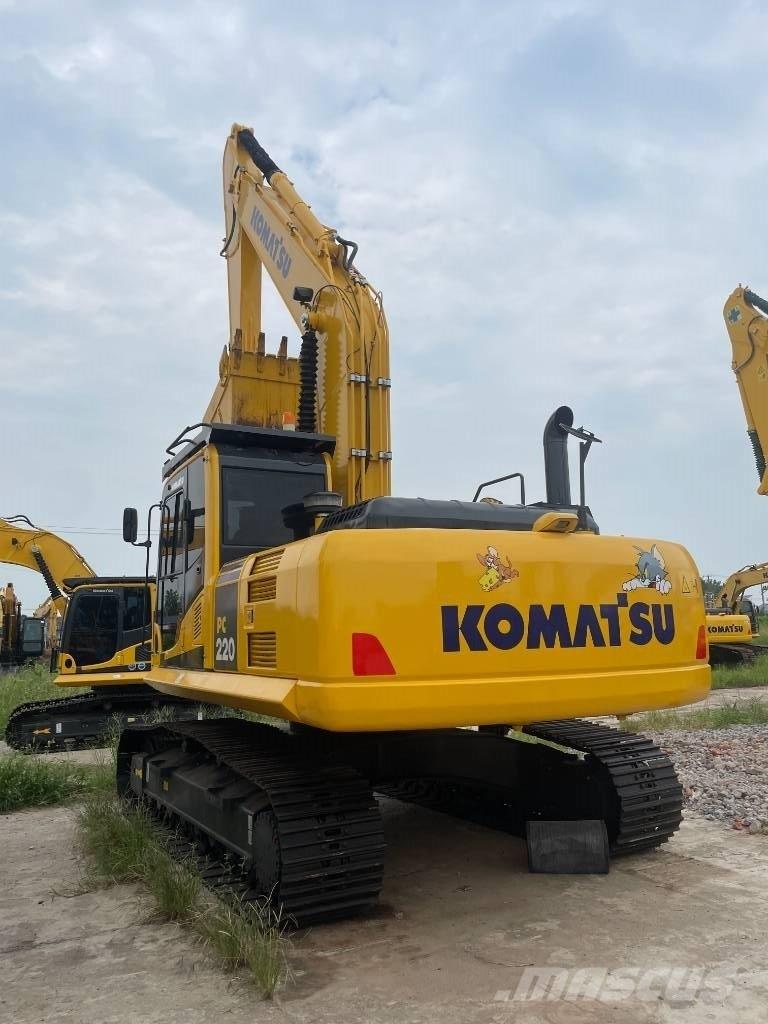 Komatsu PC 220 Bandgrävare