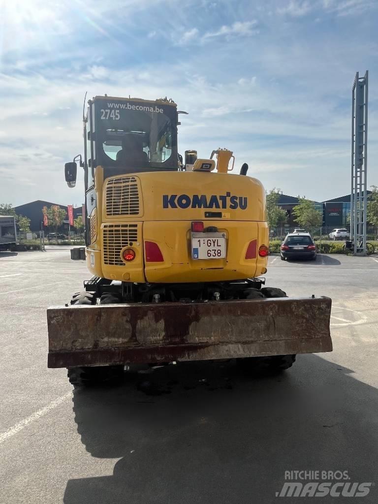 Komatsu PW98MR-10 Hjulgrävare