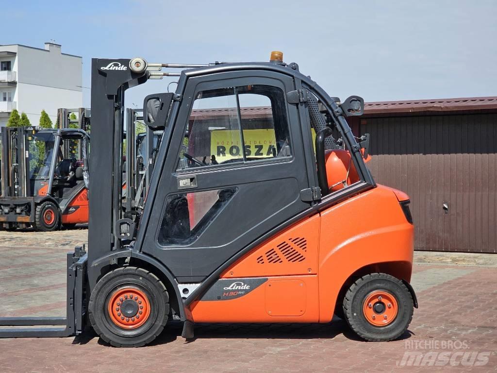 Linde H30T-02 Gasolmotviktstruckar
